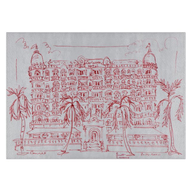 Carlton Hotel, Cannes, Frankrike (Framsidan)