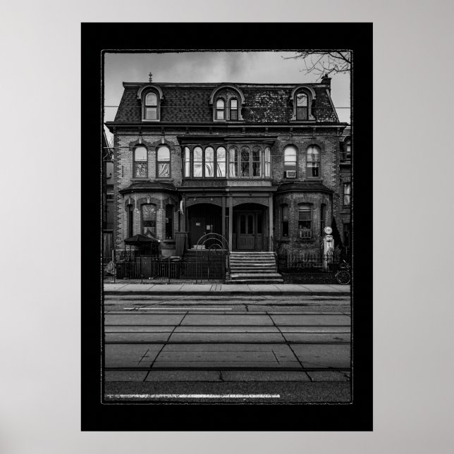 Carlton Street No 17 med Gräns Poster (Framsidan)