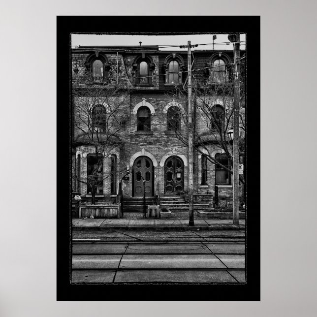 Carlton Street No 3 med Gräns Poster (Framsidan)