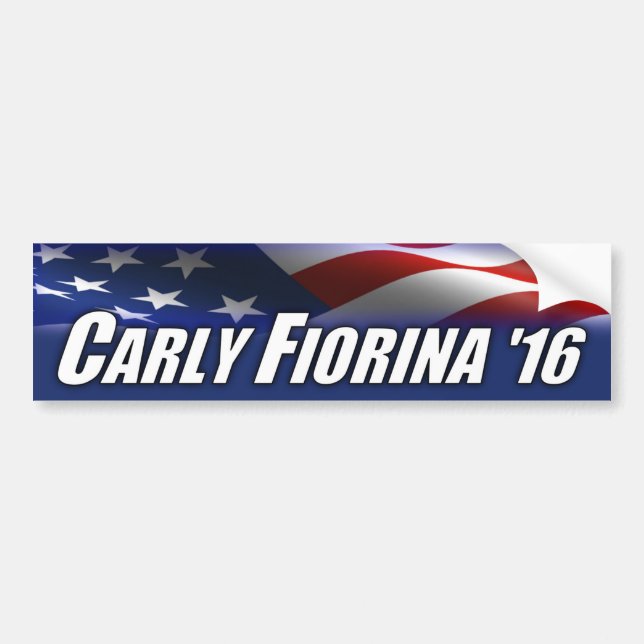 Carly Fiorina '16 Bildekal (Framsidan)
