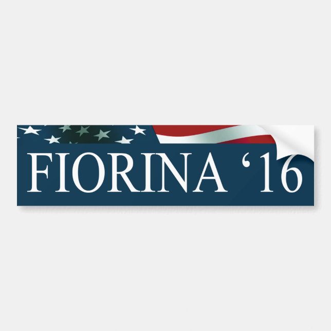 Carly Fiorina 2016 Bildekal (Framsidan)