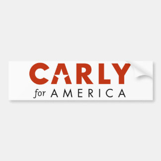 CARLY FIORINA för den presidentbildekalet 2016 Bildekal