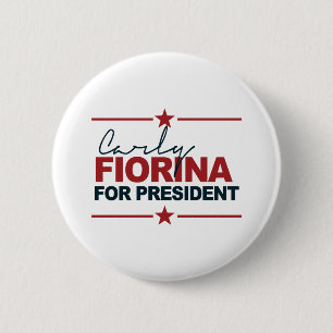 Carly Fiorina för häfte för president 2016 Knapp