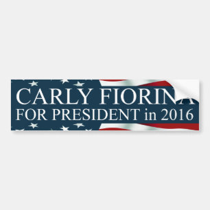 Carly Fiorina för president i 2016 Bildekal