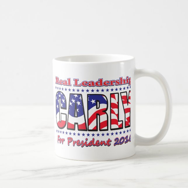 Carly Fiorina för president Kaffemugg (Höger)