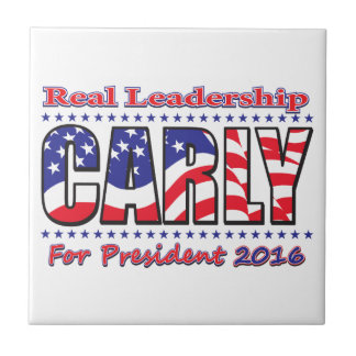 Carly Fiorina för president Kakelplatta