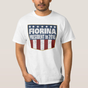 Carly Fiorina för presidenten 2016 T-shirt