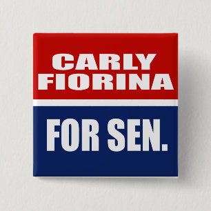 CARLY FIORINA FÖR SENAT KNAPP