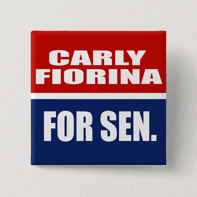 CARLY FIORINA FOR SENATE KNAPP (Framsida)