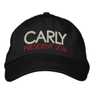 CARLY FIORINA President 2016 Broderad Keps