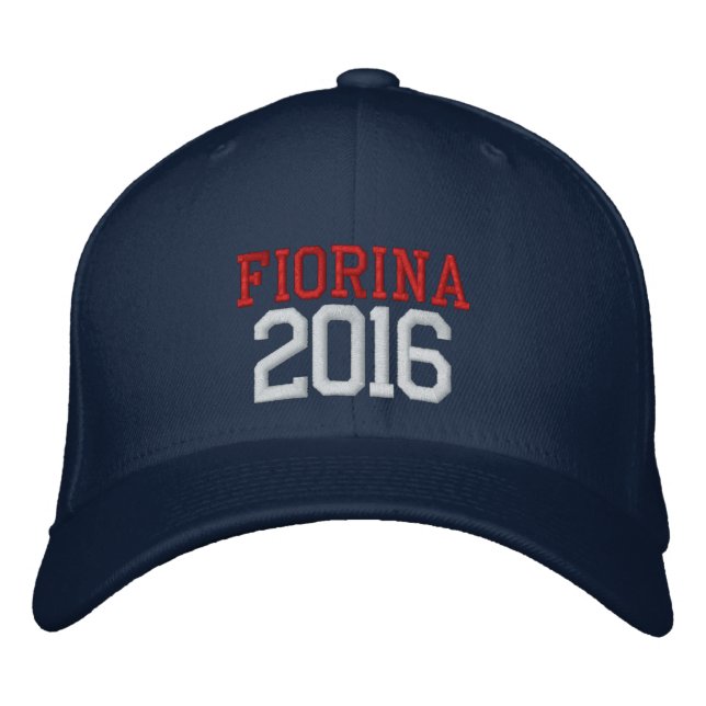 Carly Fiorina President 2016 Broderad Keps (Framsida)