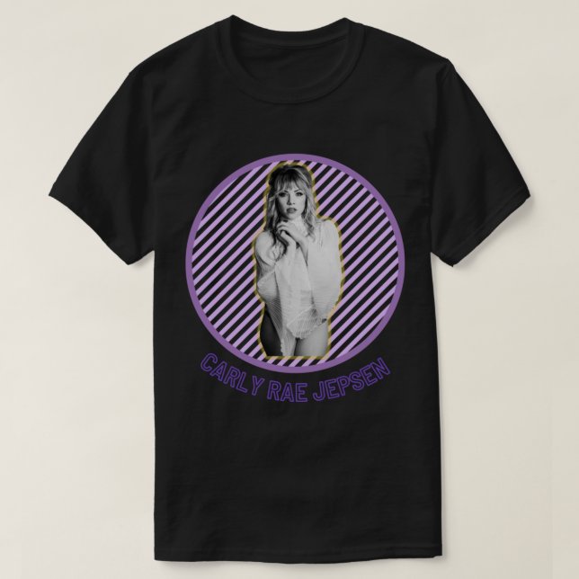 Carly rae jepsen lila Edit T Shirt (Design framsida)