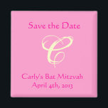 Carly Rebecca Bat mitzvah Spara datum magneter<br><div class="desc">Matchar inbjudan från Carly Rebecca.</div>