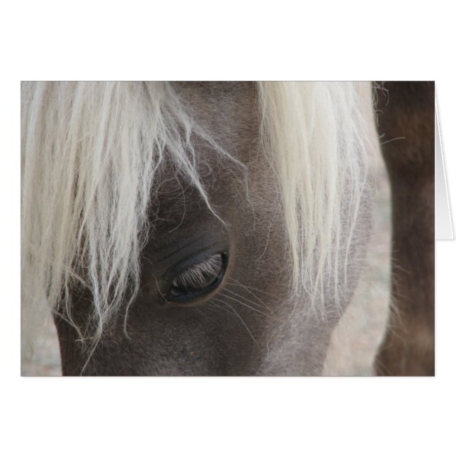 Carly, söt mini-fyllning hälsningskort (Framsidan Horizontal)