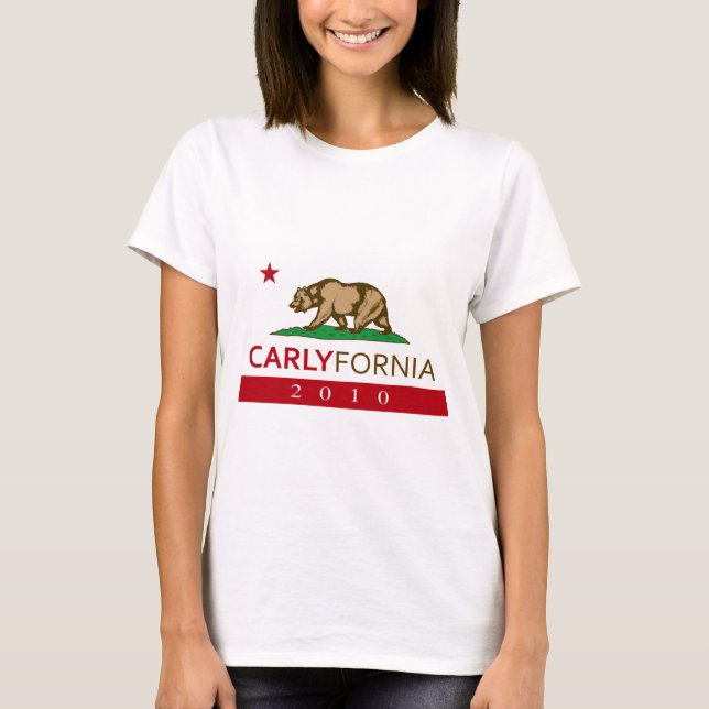 CARLYFORNIA TEE SHIRT (Framsida)
