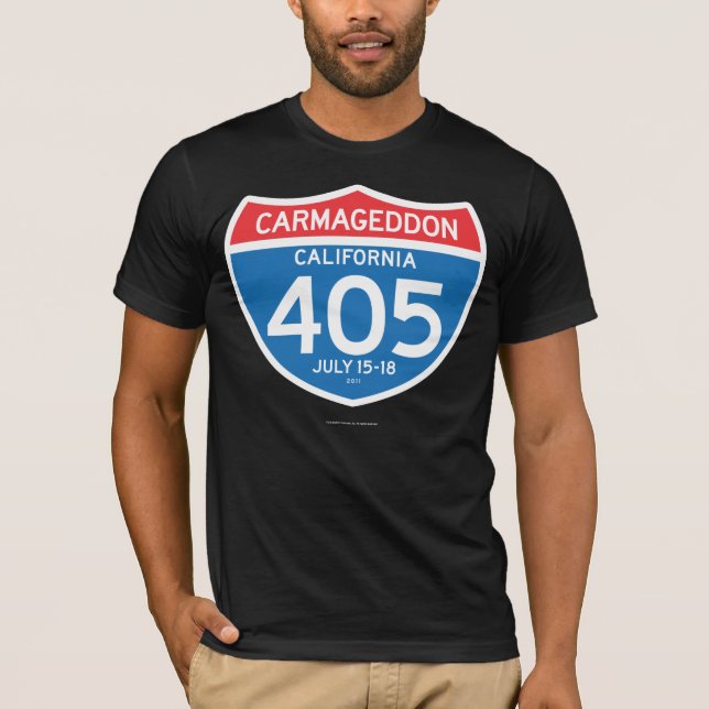 CARMAGEDDON 405 T-SHIRT (Framsida)
