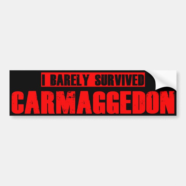 Carmageddon Bildekal (Framsidan)