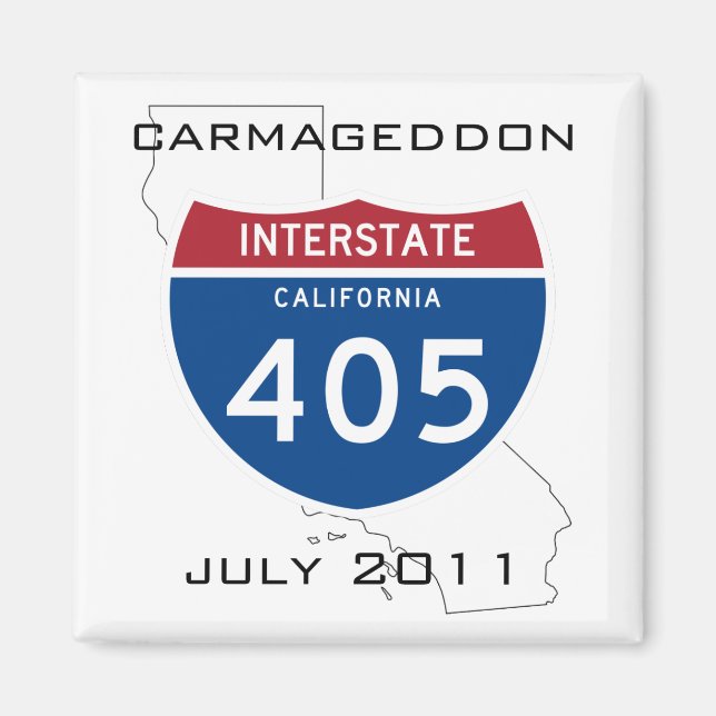 Carmageddon - juli 2011 magnet (Framsidan)