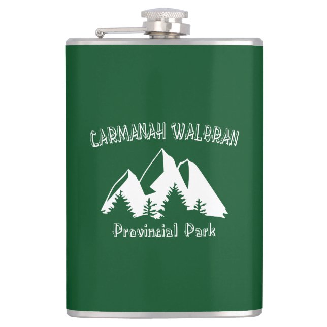 Carmanah Walbran Provinspark Fickplunta (Framsidan)