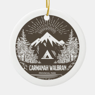 Carmanah Walbran Provinspark Julgransprydnad Keramik