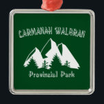 Carmanah Walbran Provinspark Julgransprydnad Metall<br><div class="desc">Carmanah Walbran Provincial Park är en lyxartad naturreservat som utan tvivel är en av de mest anmärkningsvärda vilderna ställen på Vancouver Island. Carmanah Walbran är hem för en del av världens största skarpsill träd,  där en del når höjder över 95 meter och bor i 800 år eller mer.</div>