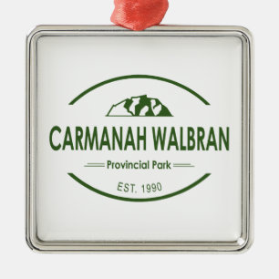 Carmanah Walbran Provinspark Julgransprydnad Metall