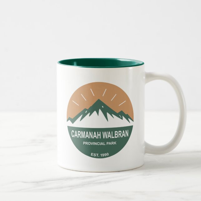Carmanah Walbran provinspark Två-Tonad Mugg (Höger)