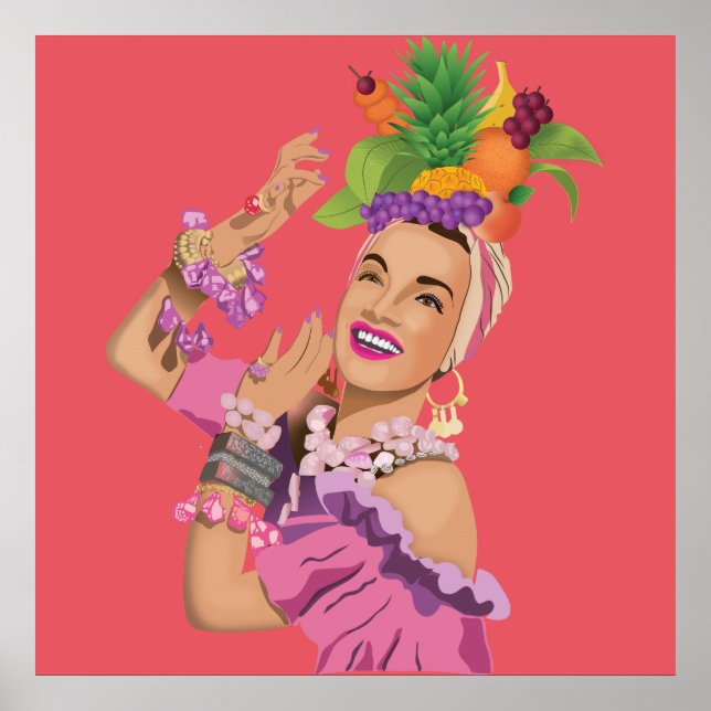 Carme Miranda Poster (Framsidan)