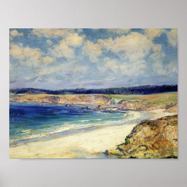 Carmel Beach av Guy Ro Poster (Framsidan)