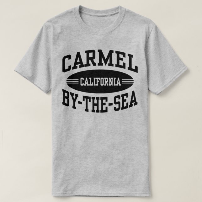 Carmel by Sea California Tee Shirt (Design framsida)
