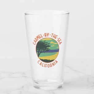 Carmel-by-the-Sea California Retro Distress Glaskopp