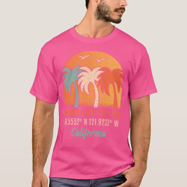 Carmel-by-the-Sea California T Shirt (Framsida)