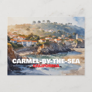 Carmel-by-the-Sea Kalifornien Vykort