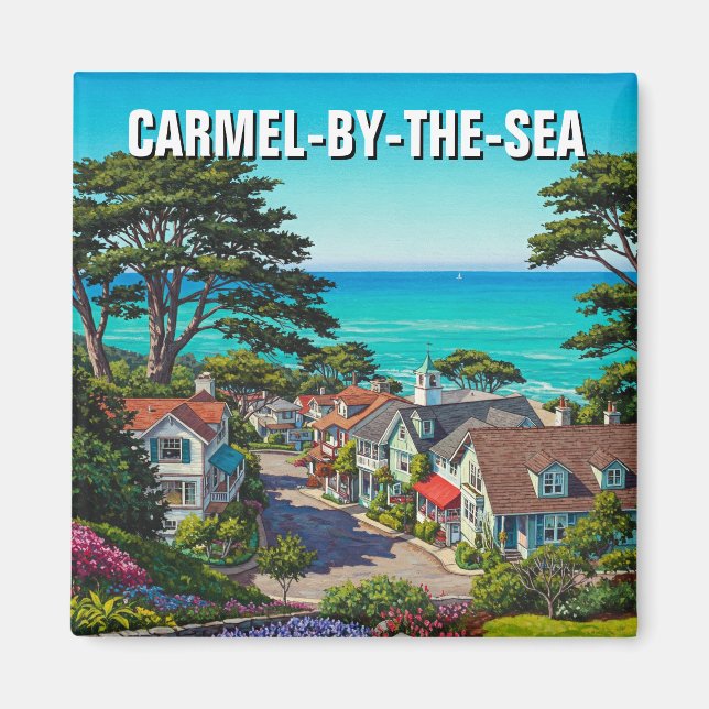 Carmel-by-the-sea  magnet (Framsidan)