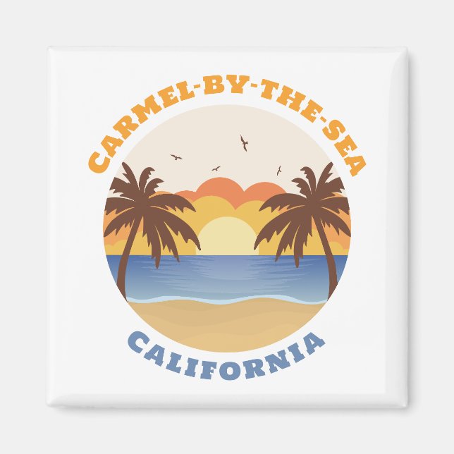 Carmel-by-the-Sea, Monterey County, Kalifornien Magnet (Framsidan)