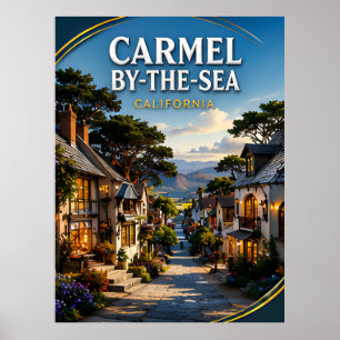 Carmel-by-the-Sea Oceanvy Poster