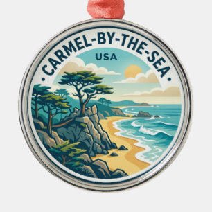 Carmel-by-the-sea USA Julgransprydnad Metall