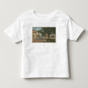 Carmel CA - affärsområdet beskådar av centra T-shirt