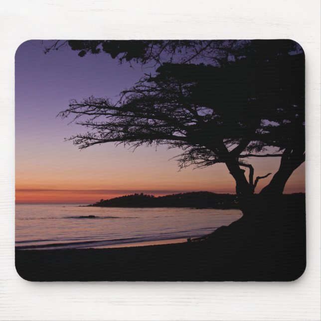 Carmel CA-solnedgång Mousepad Musmatta (Framsidan)