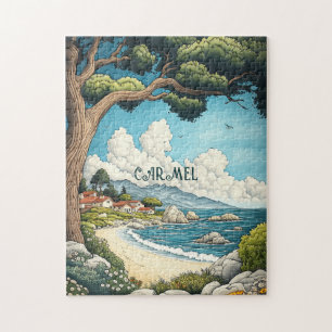 Carmel California Travel Pussel