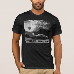 Carmel dal Vacay med ballongen! (B&W-tryck) T Shirt