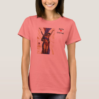 Carmel och choklad kärlek tee shirt