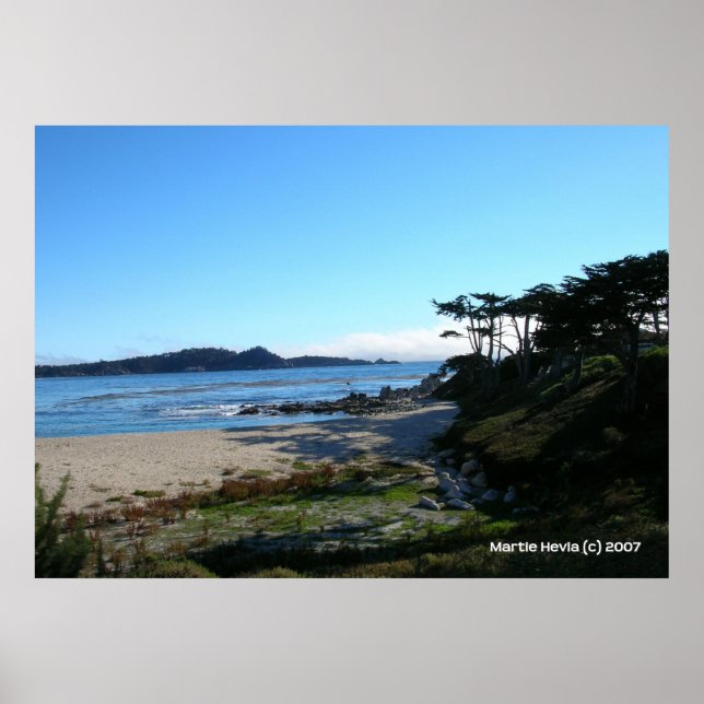 Carmel River Beach Poster (Framsidan)