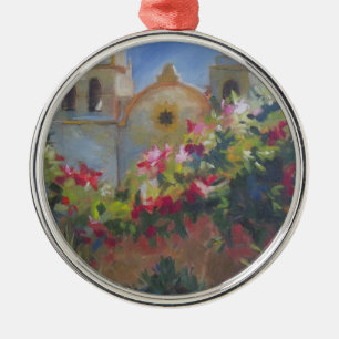Carmel Spain Uppdrag California Garden Julgransprydnad Metall