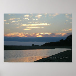 Carmel Sunset 10 Print - Välj Ram Poster