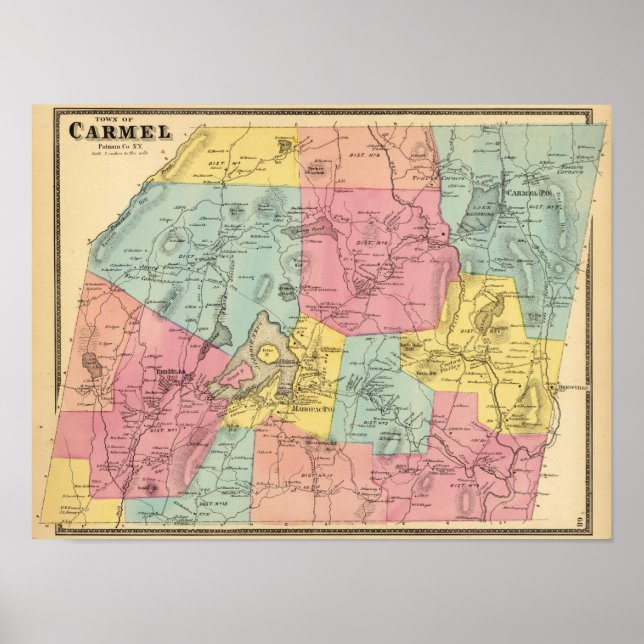 Carmel, Town Poster (Framsidan)