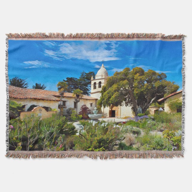 CARMEL UPPDRAG BASILICA Throw Blanket Filt (Framsidan)