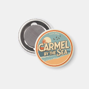 Carmel vid havet stranden kalifornien stillahavsku magnet