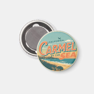 Carmel vid havet stranden kalifornien stillahavsku magnet
