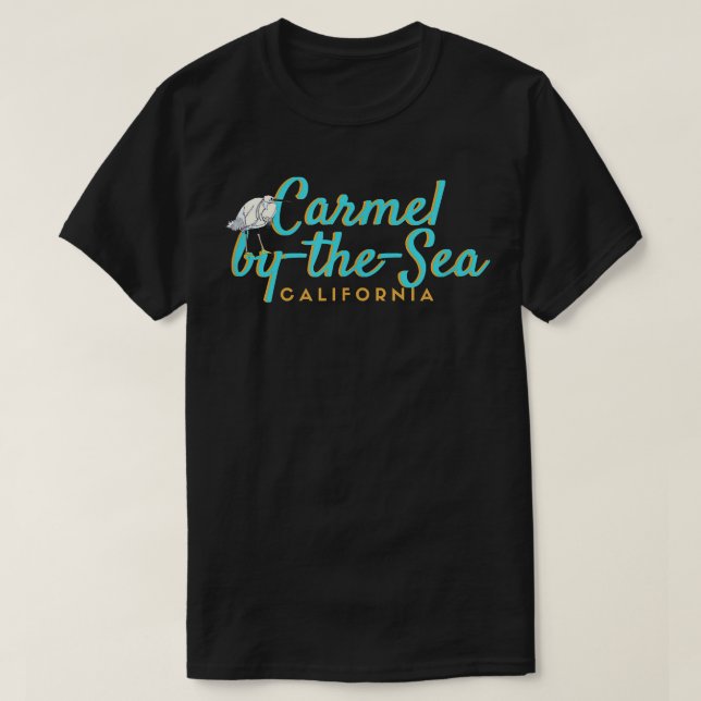 Carmelbythe Sea California, Coastal Town Tee (Design framsida)